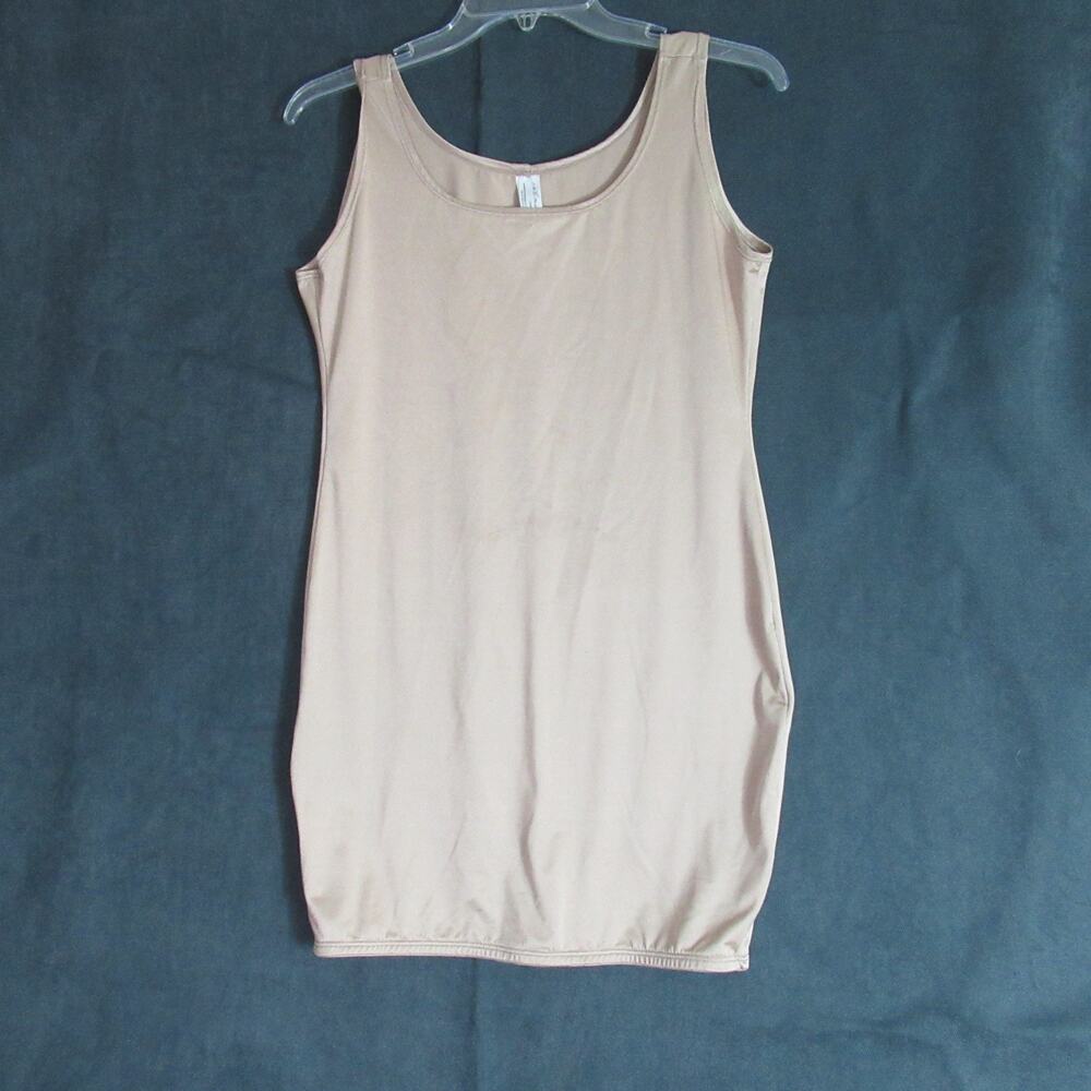 Lane Bryant Intimates Chemise Tank Dress Size 14/16 Beige Shapewear Slimming